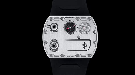 richard mille x ferrari watch